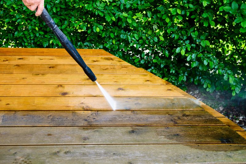 Deck Surface Powerwashing
